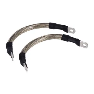 Namz NAMZ, battery cable set. Clear. 6 inch (15cm)