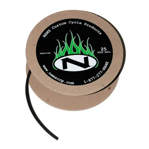 Namz NAMZ, heat shrink tube. 25ft roll, 1/4" (6.35mm). Black