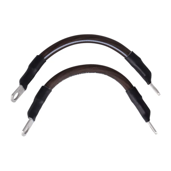Namz Battery cable set. Black. 6 inch (15cm)