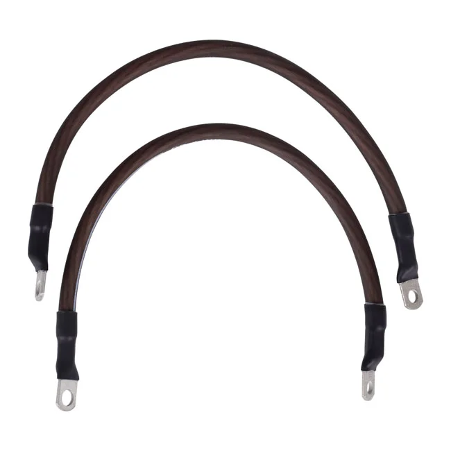 Namz Battery cable set. Black. 13 inch (33cm)
