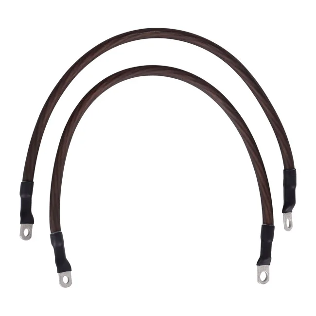 Namz Battery cable set. Black. 17 inch (43cm)