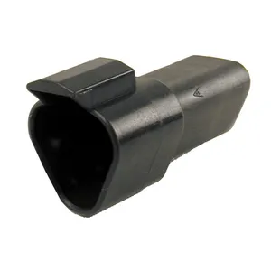 Namz NAMZ, Deutsch connectors. Black, receptacle, 3-pins