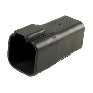 Namz NAMZ, Deutsch connectors. Black, receptacle, 6-pins