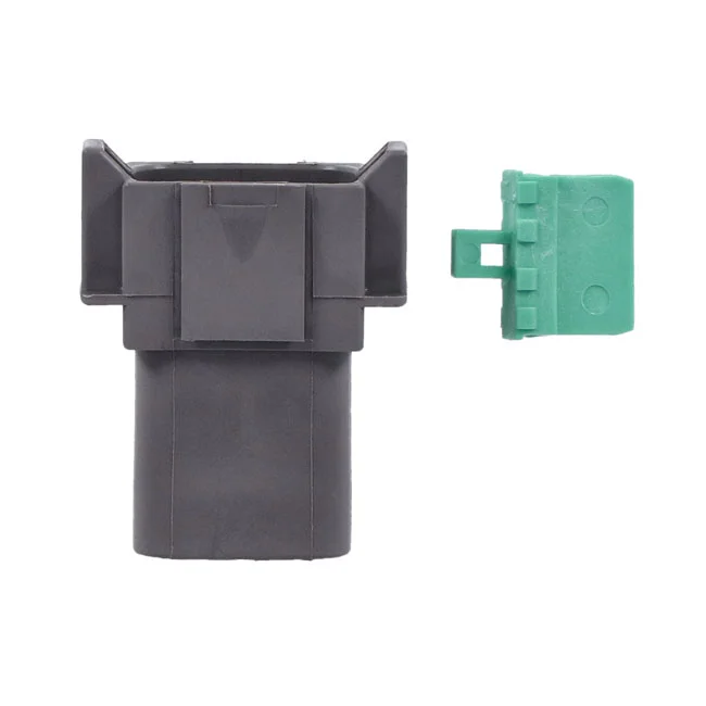 Namz Deutsch connectors. Gray, receptacle, 8-pins