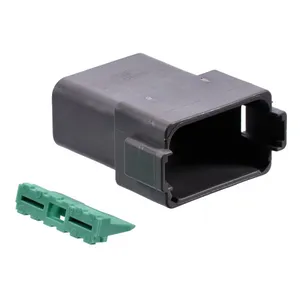 Namz NAMZ, Deutsch connectors. Gray, receptacle, 12-pins