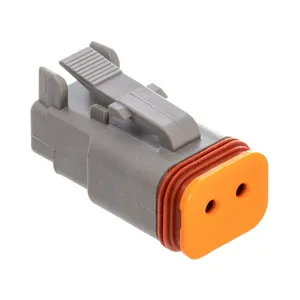 Namz NAMZ, Deutsch DT connectors. Gray, plug housing, 2-pins
