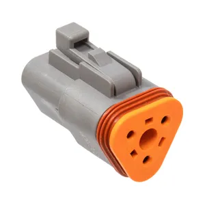 Namz NAMZ, Deutsch DT connectors. Gray, plug housing, 3-pins