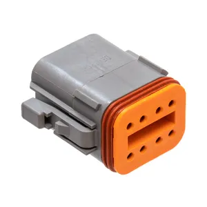 Namz NAMZ, Deutsch DT connectors. Gray, plug housing, 8-pins