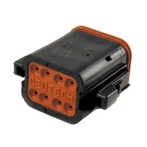 Namz NAMZ, Deutsch DT connectors. Black, plug housing, 8-pins