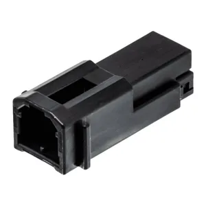 Namz NAMZ, AMP Multilock connector. Black, receptacle, 2-pins
