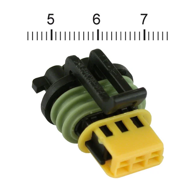 Namz Delphi connector. Male plug. 3-pin - 72064-06