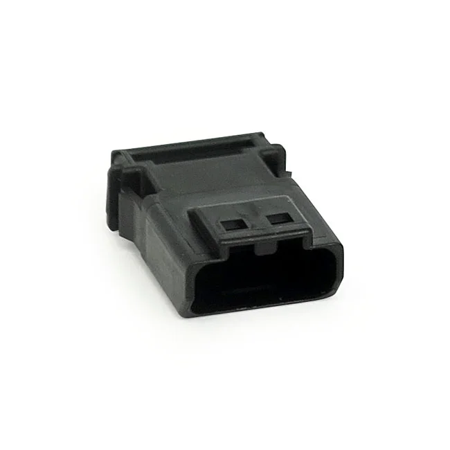 Namz Deutsch MX-1900 connector. Black, receptacle, 4-pins - 72907-11