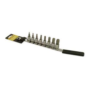 Cruztools Cruztools, hex socket bit set. 3/8" drive