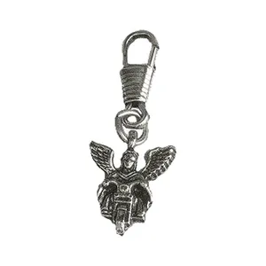 MCS Guardian angel zipper pull