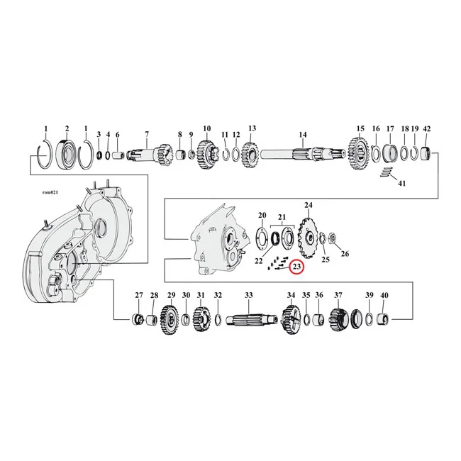 MCS Slot screw 10/24 x 3/8 - 2660