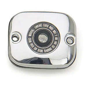 MCS Cover h/b master cyl. Chrome. sight glas
