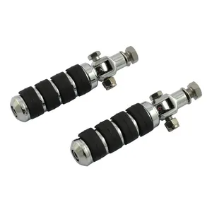 MCS Comfort stud mount foot peg kit. 1/2-20. Chrome