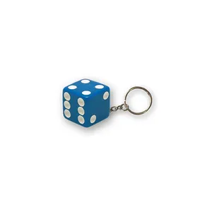 TrikTopz Triktopz Dice key chain blue