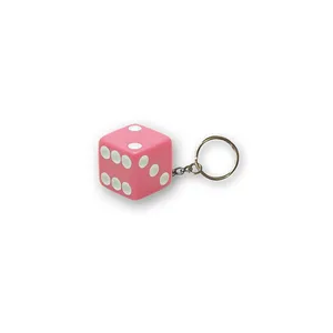 TrikTopz Triktopz Dice key chain pink