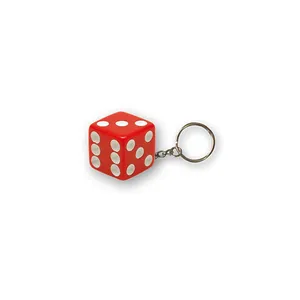 TrikTopz Triktopz Dice key chain red