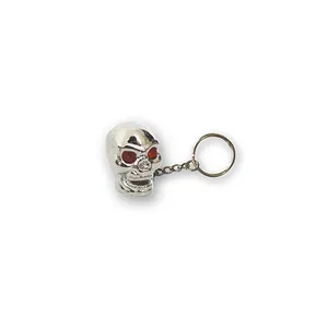 TrikTopz Triktopz Skull key chain chrome