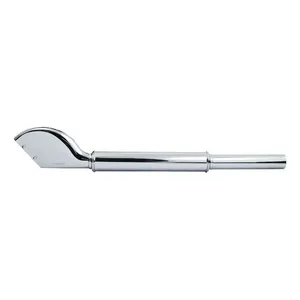 MCS OEM style Fishtail universal muffler 34-1/2" long chrome
