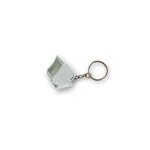 TrikTopz Triktopz Spades key chain chrome glitter