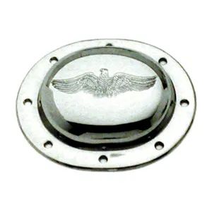 Paughco Paughco, derby cover. Chrome. Eagle embossed