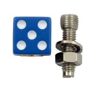 TrikTopz Trik Topz license plate mounts Dice blue