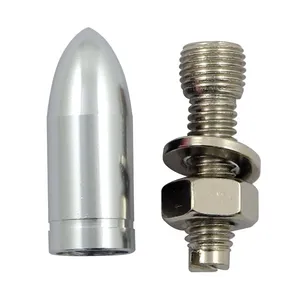 TrikTopz Trik Topz license plate mounts Bullet silver