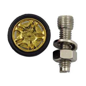 TrikTopz Trik Topz license plate mounts Micro Dub gold
