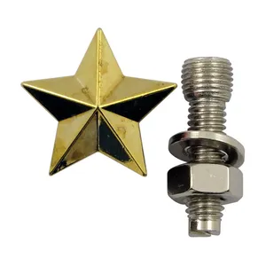 TrikTopz Trik Topz license plate mounts Star gold