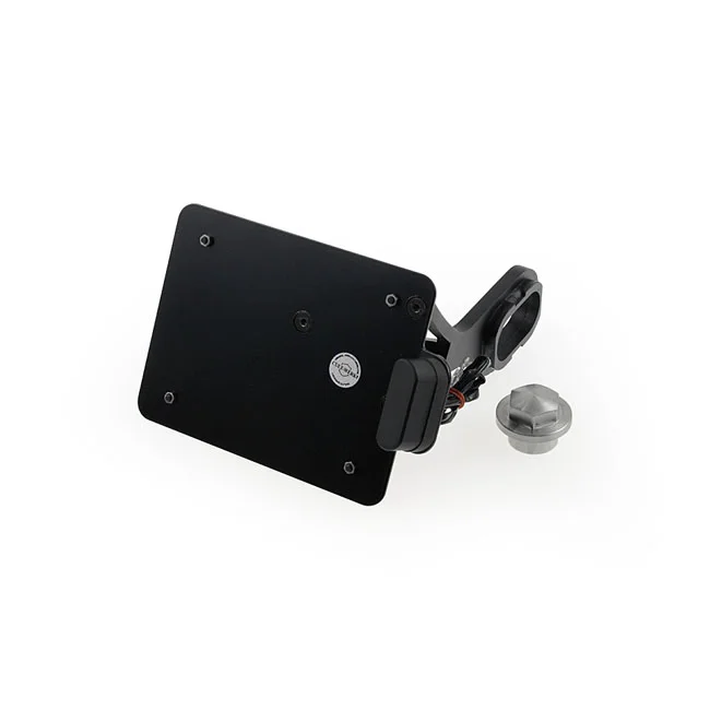 Cult-Werk Side mount license plate bracket. Switzerland