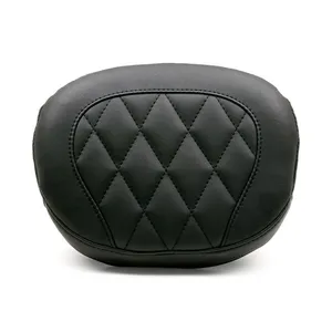 Mustang Mustang, Vintage sissy bar back pad. Black Diamond