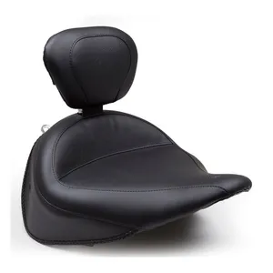 Mustang Mustang, Wide Touring solo seat. With rider backrest