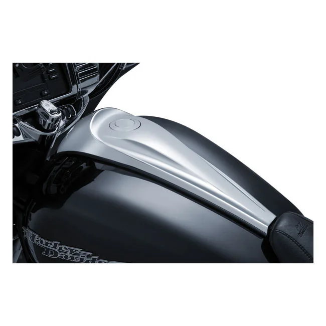 Kuryakyn Flush mount Pop-Up gas cap . Chrome
