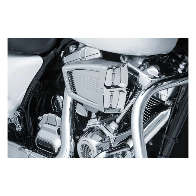 Kuryakyn Precision tappet accent cover. Chrome