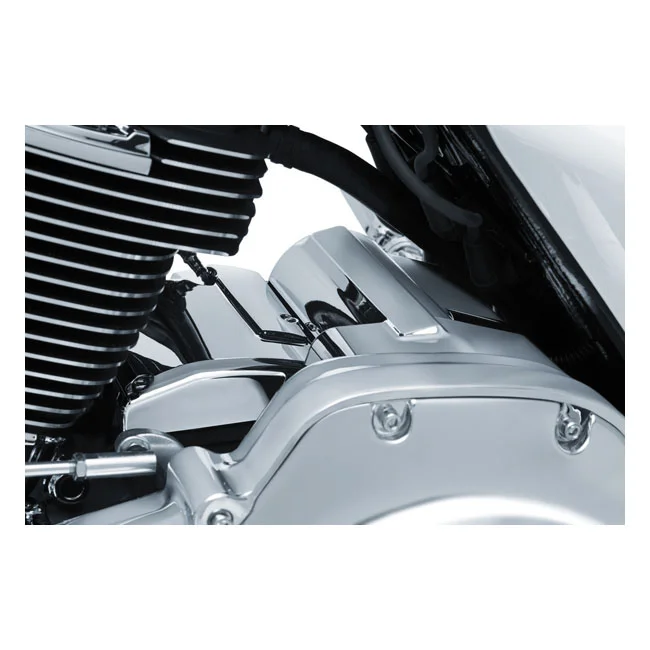 Kuryakyn Precision starter cover. Chrome
