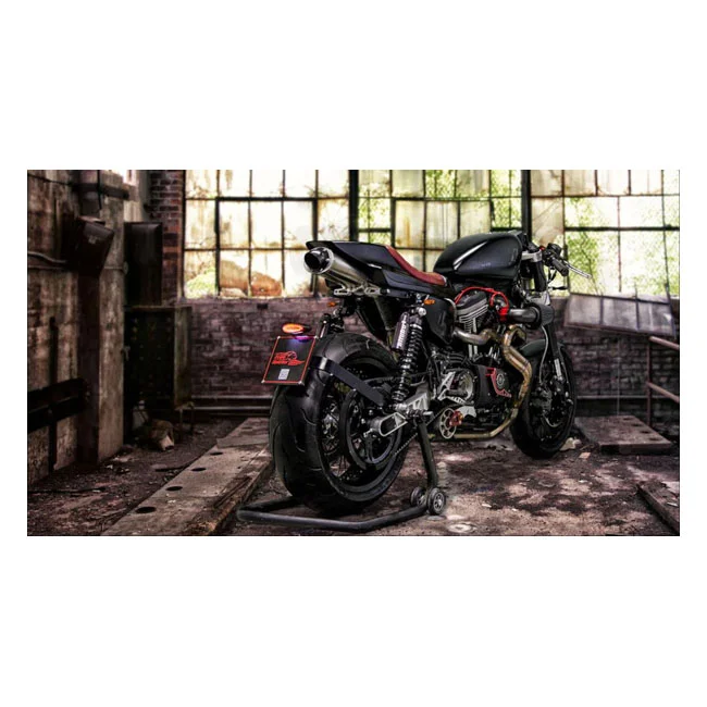 Free Spirits Spirits, Sportster license plate bracket kit. Black