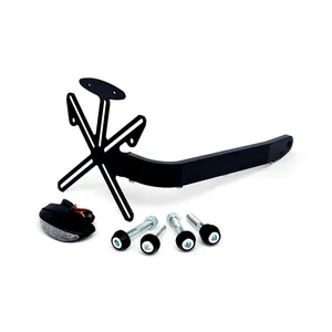 Free Spirits Free Spirits, Sportster license plate bracket kit. Black