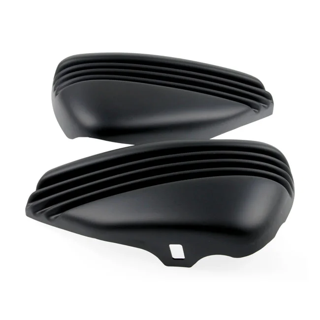 Cult-Werk ''Bobber'' side cover set. Matte black