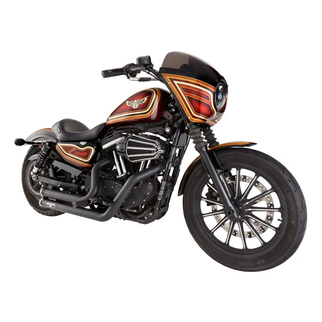 Arlen Ness Ness, 90° Monster Sucker air cleaner. 10-Gauge