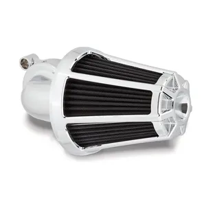 Arlen Ness Arlen Ness, 90° Monster Sucker air cleaner. Beveled