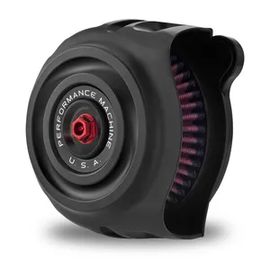 Performance Machine PM, ''vintage'' air cleaner kit. Black Ops
