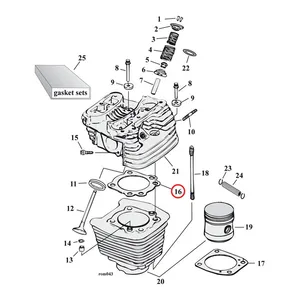 Cometic Cometic, cylinder head gasket set. 3-5/8" .040" MLS