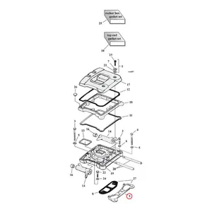 Cometic Cometic, left rocker cover gasket. SLS .020"