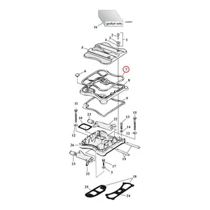 Cometic Cometic, upper rocker cover gasket. Cork