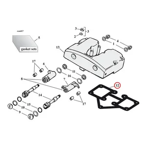 Cometic Cometic, rocker cover gaskets. .031" fiber