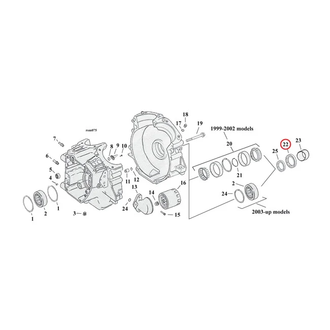 Cometic Sprocket shaft oil seals - 12068