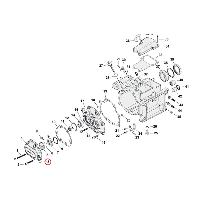 Cometic Cometic. O-ring clutch cable - 11179